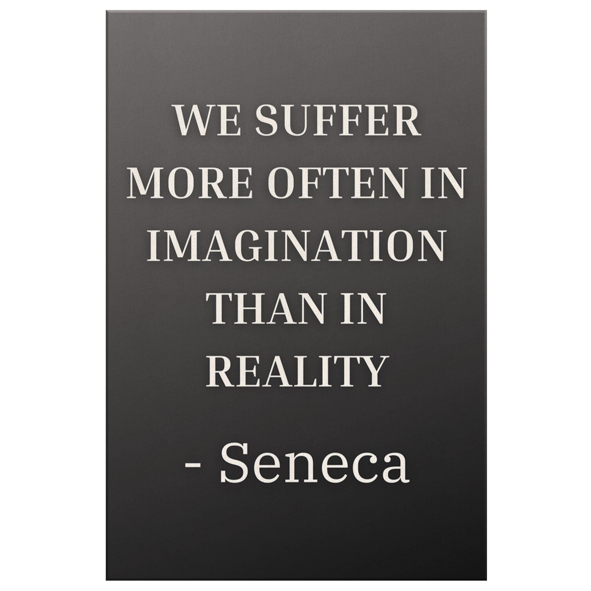 Suffer More In Our Imagination