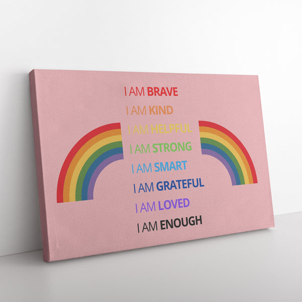 Affirmations - Pink Rainbow
