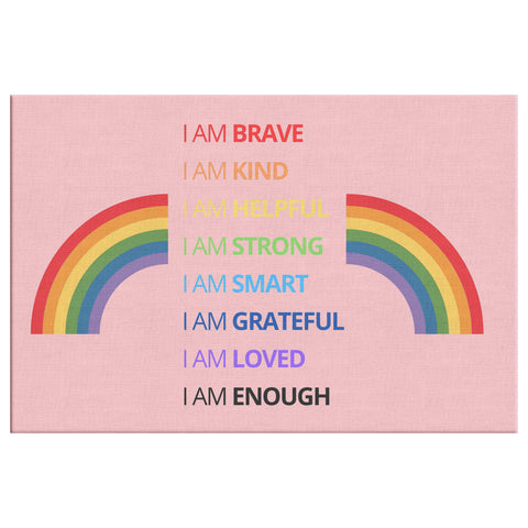 Affirmations - Pink Rainbow