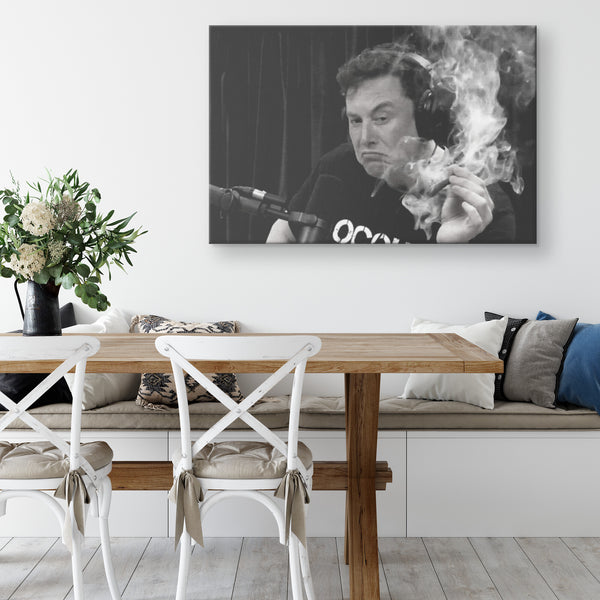 Elon Musk Smoking