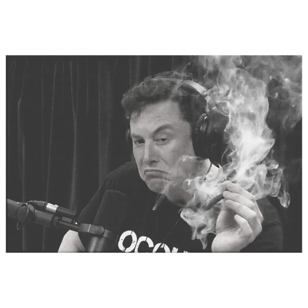 Elon Musk Smoking
