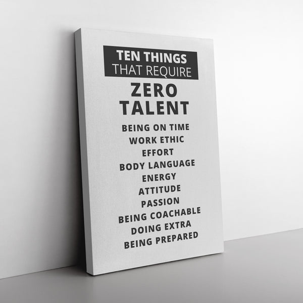 Ten Things - White